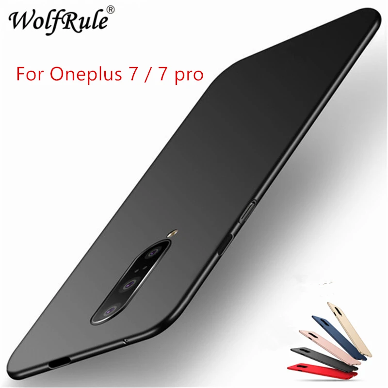 

Case For Oneplus 7 Cover For Oneplus 7 Pro Case Funda Ultra-thin Slim Smooth Back Protection Plastic PC Case For Oneplus 7 7 Pro