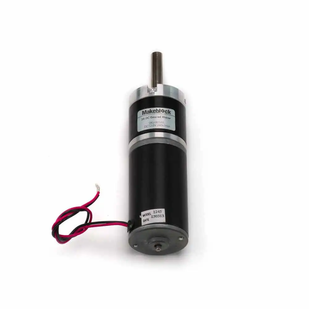 36 DC Geared Motor 12V240RPM