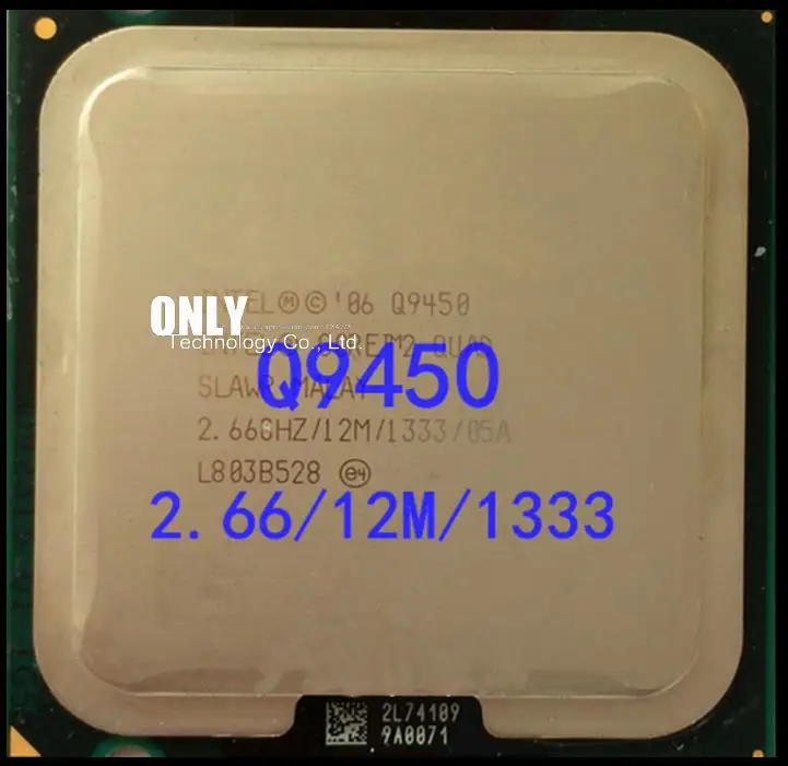 Core 2 Quad Q9450 Processor 2,66 ГГц 12 МБ 1333 мГц Socket 775 cpu