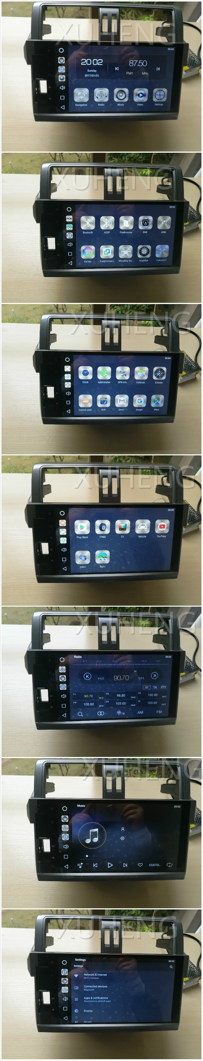 Flash Deal 32G 4GRam 10.2" Android 9.01 Car Audio for TOYOTA PRADO 150 2014 2015  Headunit Stereo Video GPS Navi Multimedia Monitor Radio 2