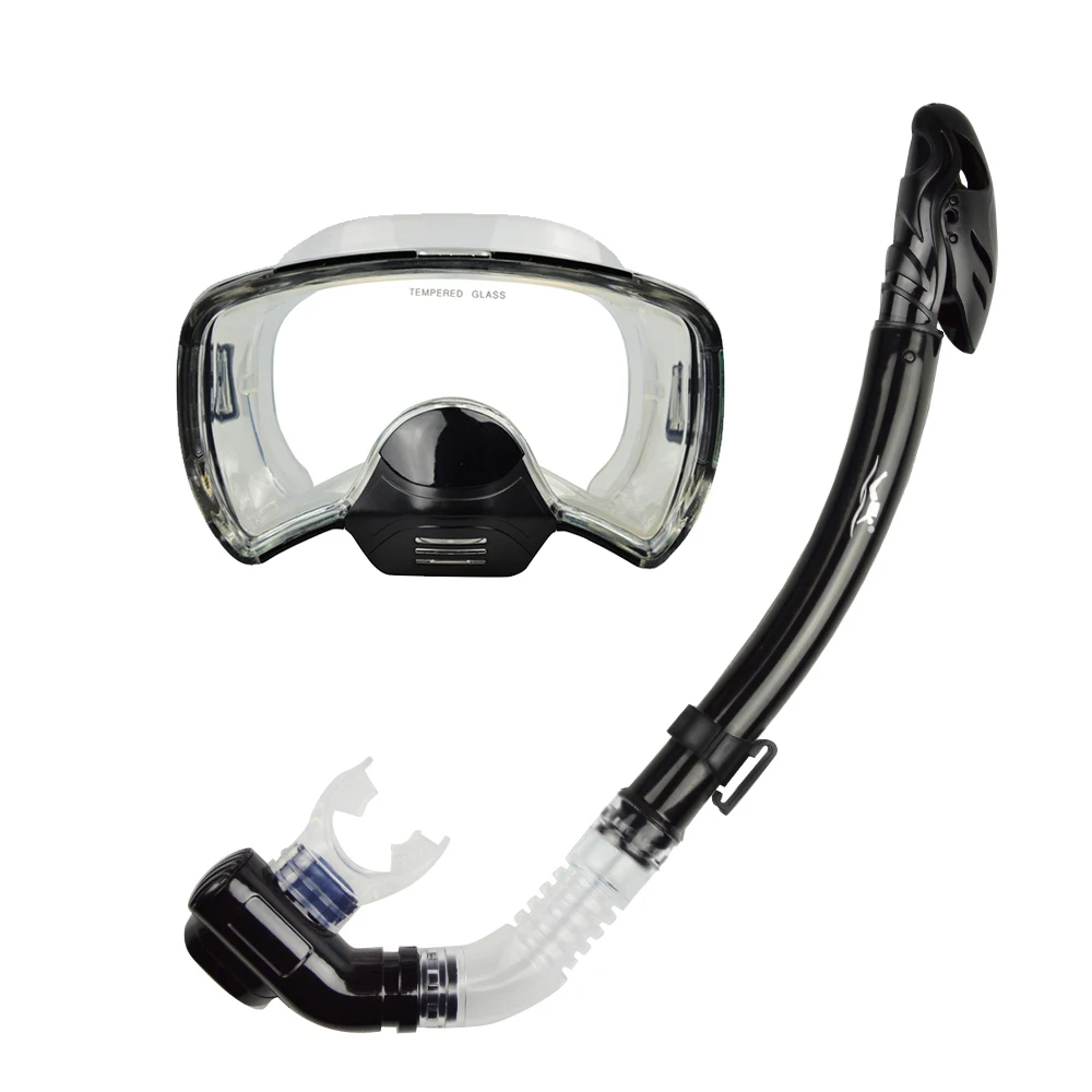 Водонепроницаемый профессиональный очки для плавания с маской зеркальный погружения маска MS-27230