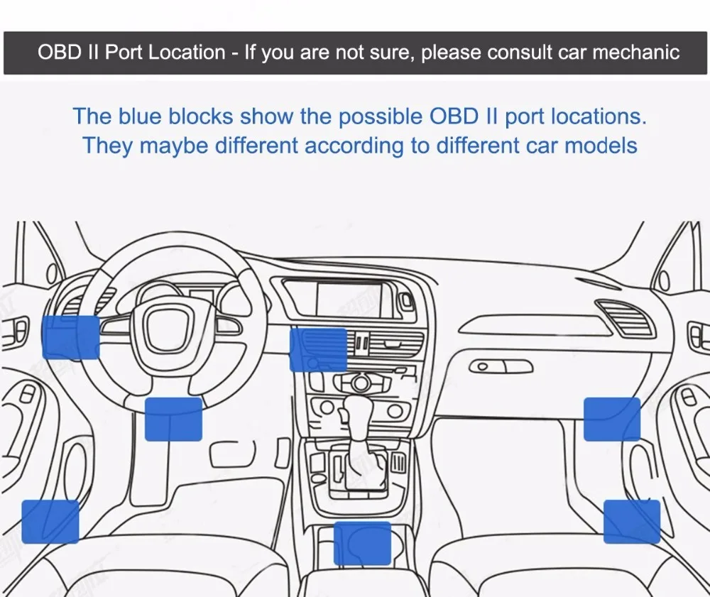 OBDII кабель для зарядки Mini USB адаптер питания с переключателем Button16Pin OBD2 разъем прямой связи автомобильное зарядное устройство для планшета E-dog Phone