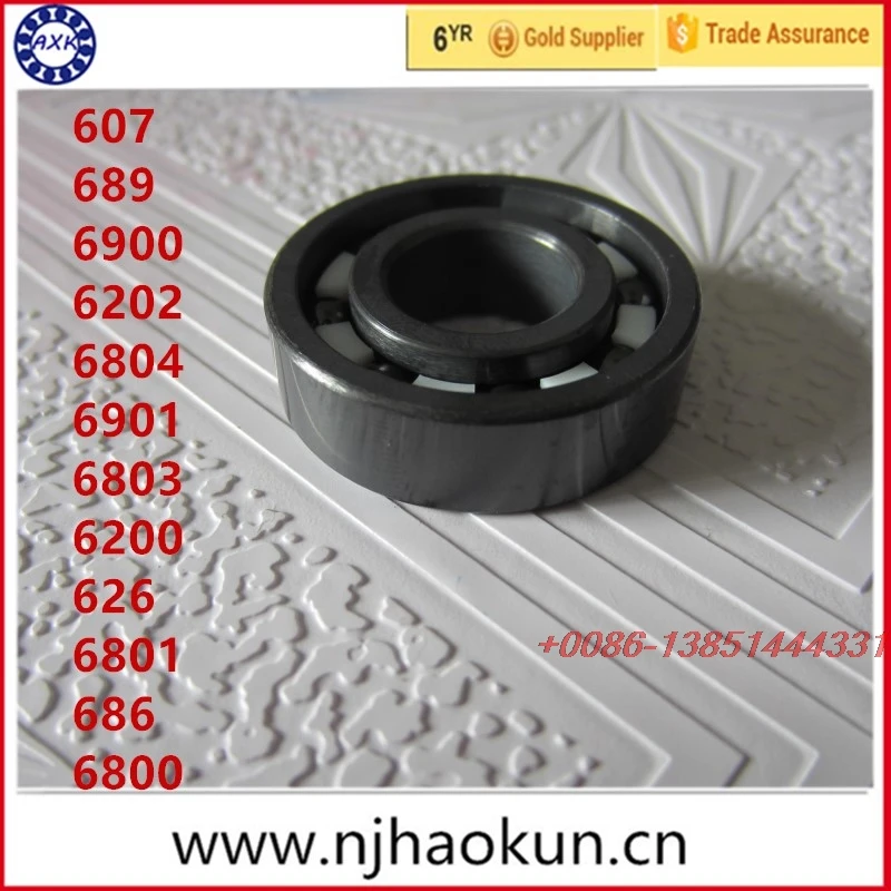 

Free shipping 1pcs 685 6904 634 6006 639 6008 627 605 636 6906 625 624 687 full SI3N4 ceramic bearing