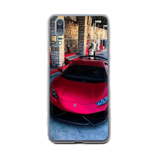 Desxz Sports Car Phone Case For Huawei Y5 Y6 Y7 Y9 Mate 10 20 Pro Lite Nova 3i 3