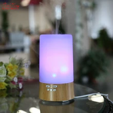 THANKSHARE Aroma Diffuser with Exclusive Music Player Real Wood Ultrasonic Humidifier Nebulizer Fogger For Portable Vaporizer