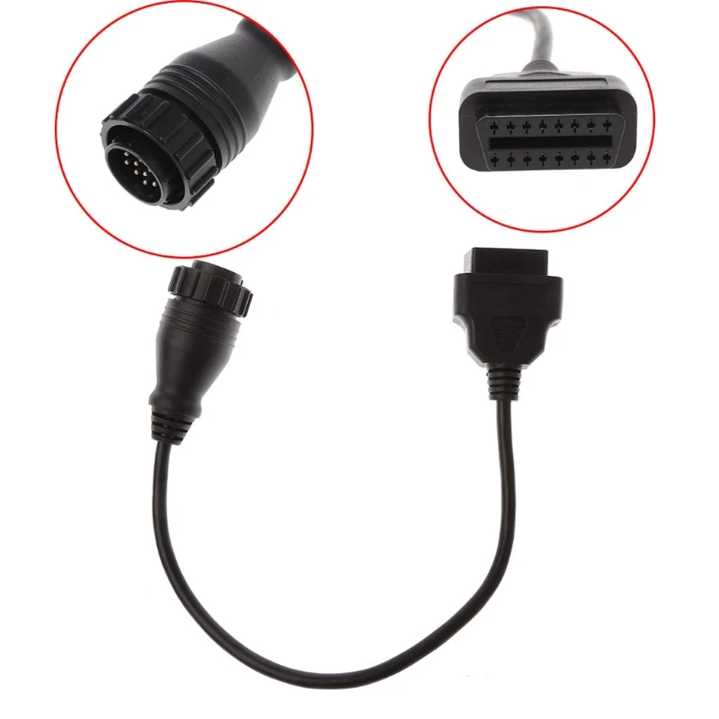Диагностический Кабель адаптер OBD2 с 14 Pin на 16 для Mercedes Benz Sprinter|adapter mercedes|mercedes