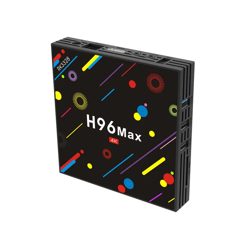 H96 pro h2 4g 32g Smart ТВ коробка Android 7 1 с двумя камерами процессор Rockchip RK3328 Quad core 4 K Wi Fi H.265