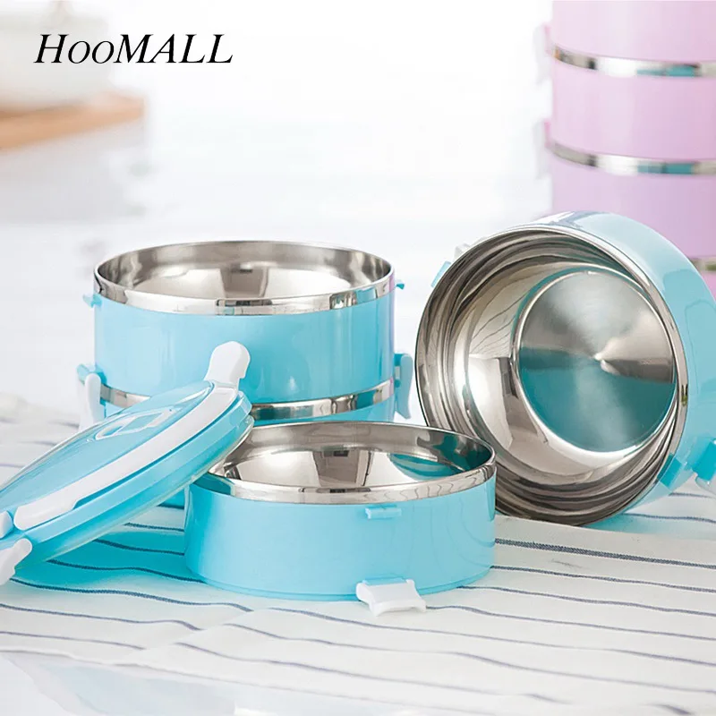 Buy Hoomall Multi Layers Lunch Box Stainless Steel