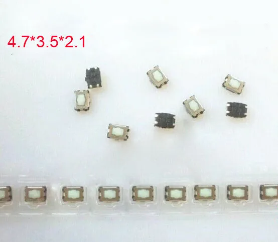 

4 Pin Micro Switch Button For Peugeot 2006 Car Remote Keys Tactile for Toyota Push Button 4.7 *3.5*2.1
