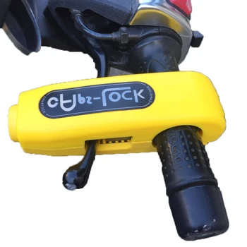 

ROAOPP Universal Motorcycle Handlebar Lock Brake Throttle Grip Security Lock Motorbike anti theft Protection