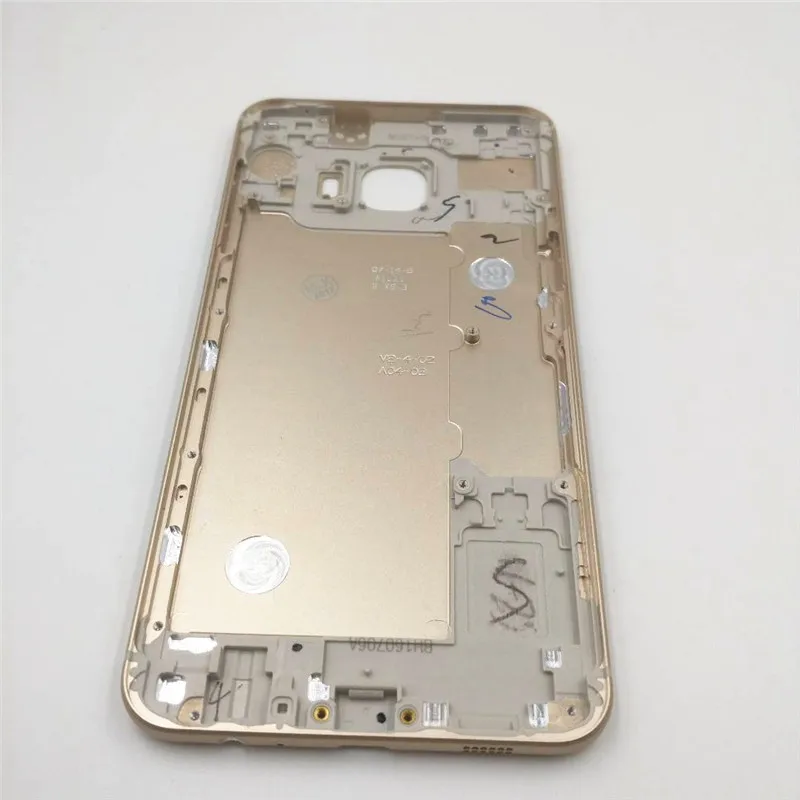 Vecmnoday металлический материал Крышка батарейного отсека задняя дверь корпус для Samsung Galaxy C5 C5000 батарея чехол с отслеживанием