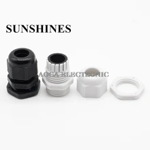 100 шт. высокое качество IP68 PG11 для детей возрастом от 5 до 10 мм Водонепроницаемый нейлоновый кабельный сальник для герметизации провода не Водонепроницаемая прокладка пластиковый кабельный ввод