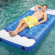 TK15 воды надувной матрас кольцо для взрослых тент плавательный матрац утолщение детей солнцезащитный крем дрейфующий recliner