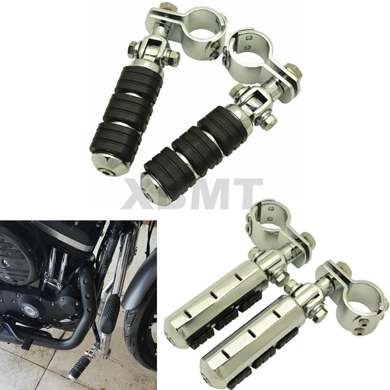 Motorcycle Dually Highway Foot Pegs Footpegs For Harley XL883 1200