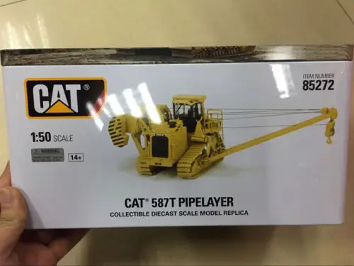 Гусеница Cat 587 T Pipelayer 1/50 металлическая модель инженерных транспортных средств бренд Diecast Masters DM85272