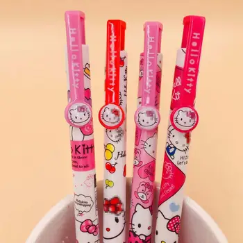 

4 pcs/lot Cat Ballpoint Pen Cartoon animal blue ink ball pen School Office writing Supplies Stationery Gift