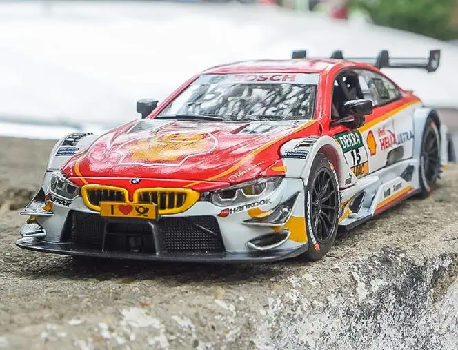 Модель спортивного автомобиля 1:32 из сплава модель 4 DTM гоночный автомобиль M3