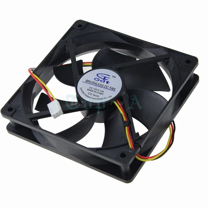 Best Price Gdstime 100 Pieces DC 12V 3 Wires 3Pin FG 120x120mm PC Cooling Fan 120mm x 25mm Computer Case Cooler 12cm Big Airflow Best Price Gdstime 100 Pieces DC 12V 3 Wires 3Pin FG 120x120mm PC Cooling Fan 120mm x 25mm Computer Case Cooler 12cm Big Airflow