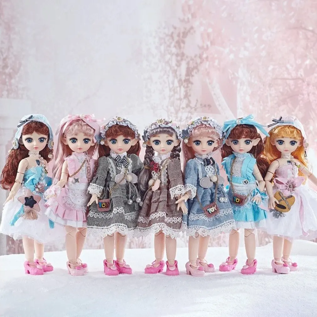 

NewTelling Story Singing Joint Movable 32Cm Plastic Toys Play House Toy Set Girl Dress Up Toy Birthday Gifts