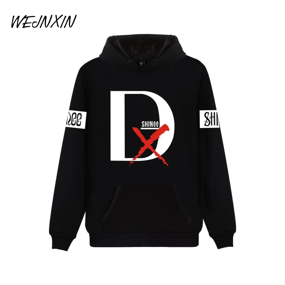 

WEJNXIN Kpop SHINee Album Printing Hoodies For Women/Men Fashion Streetwear Korean Harajuku Sweatshirt Tracksuit Moletom