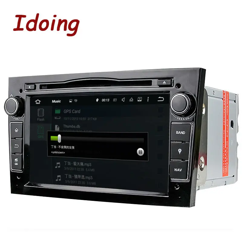 Idoing 2Din радио автомобильный DVD мультимедийный плеер подходит Opel Vectra Corsa D Astra H