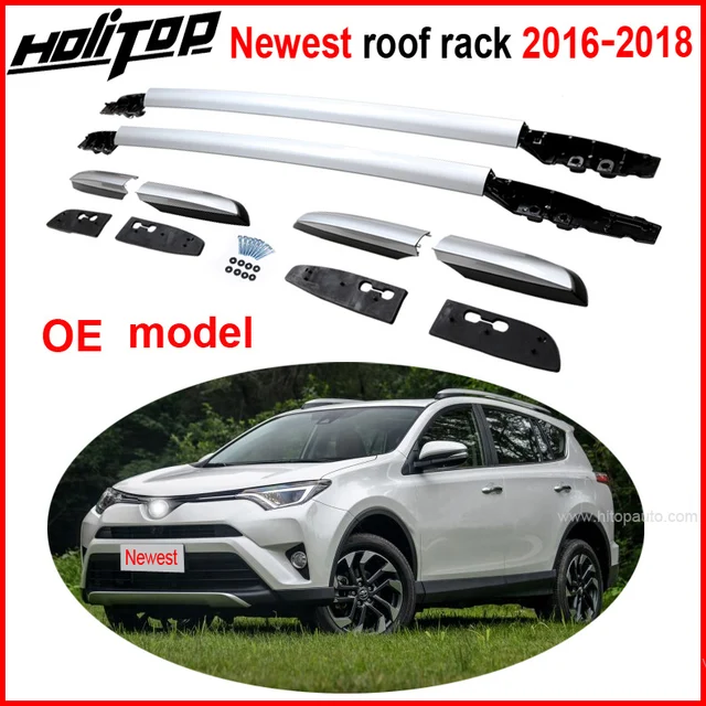 Newest Roof Rail Luggage Bar Rack For Toyota Rav4 2016 2017 2018 Oe Model 100 Compatibility Supplied By Iso9001 Factory