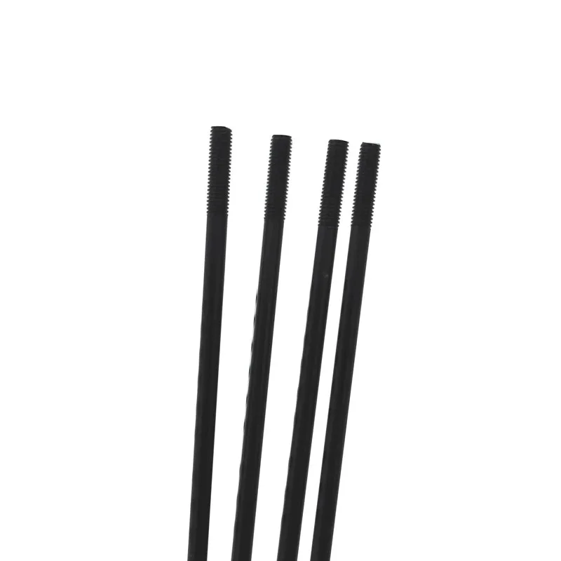 JQORG 13G Electric Bicycle Spokes For Hub Motor Black Color 2.26mm J-BEND Mountain bike Spokes And Nipples For Bicycle Wheel