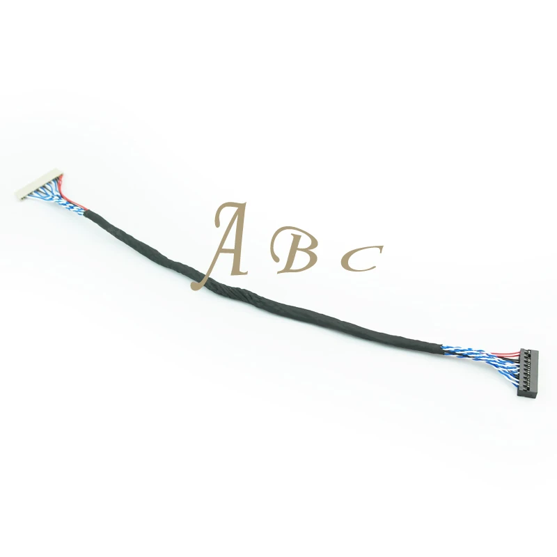 Оптовые поставки 10 шт. 250 мм 1 25 20 контактов LVDS кабель для одной 1ch 8 бит S8 ЖК панель