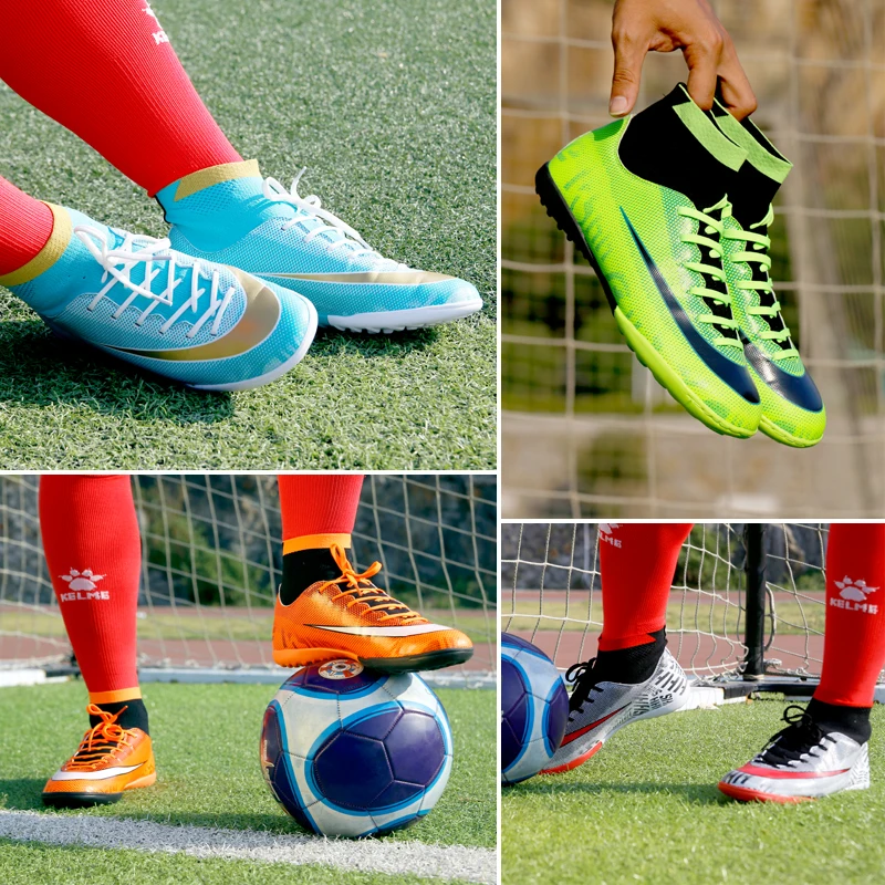 Детские футбольные бутсы для мальчиков и девочек; TF/FG; футбольные бутсы; спортивные кроссовки для детей; EU32-40