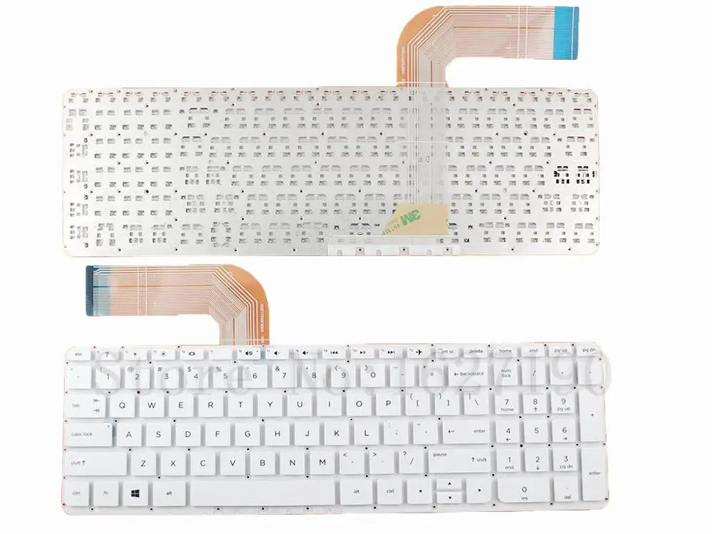 Клавиатура для ноутбука HP Pavilion 15-P 17-F белая без рамки фольги Win8 | Компьютеры и офис