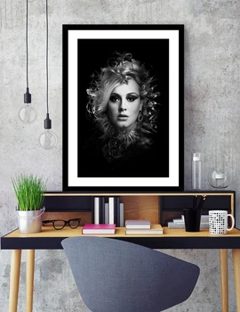 

Adele Art painting Poster Prints Home Wall Decor Painting 50x75cm