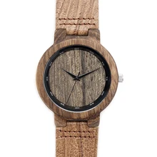 Newest Walnut Wooden Wristwatches Janpan Movement For Men Women Classical Luxury Brand Watch With Gift Box Friendly Environment