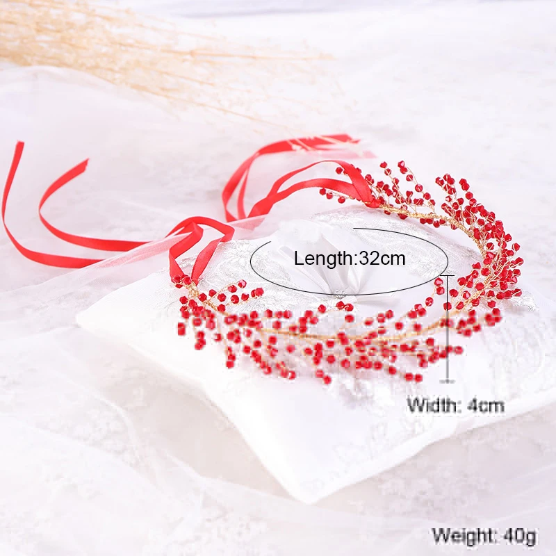 Red Hairbands  (3)
