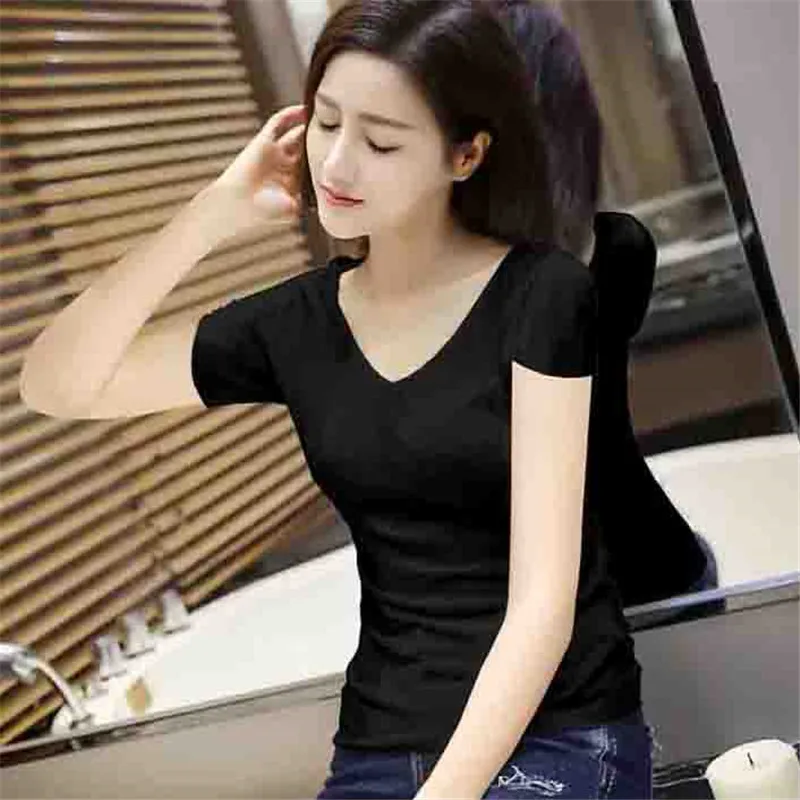 Летняя женская футболка размера плюс, сексуальная леопардовая футболка в европейском и американском стиле, Женский пуловер большого размера, черный и белый цвета, S-4XL, J226 - Цвет: Black