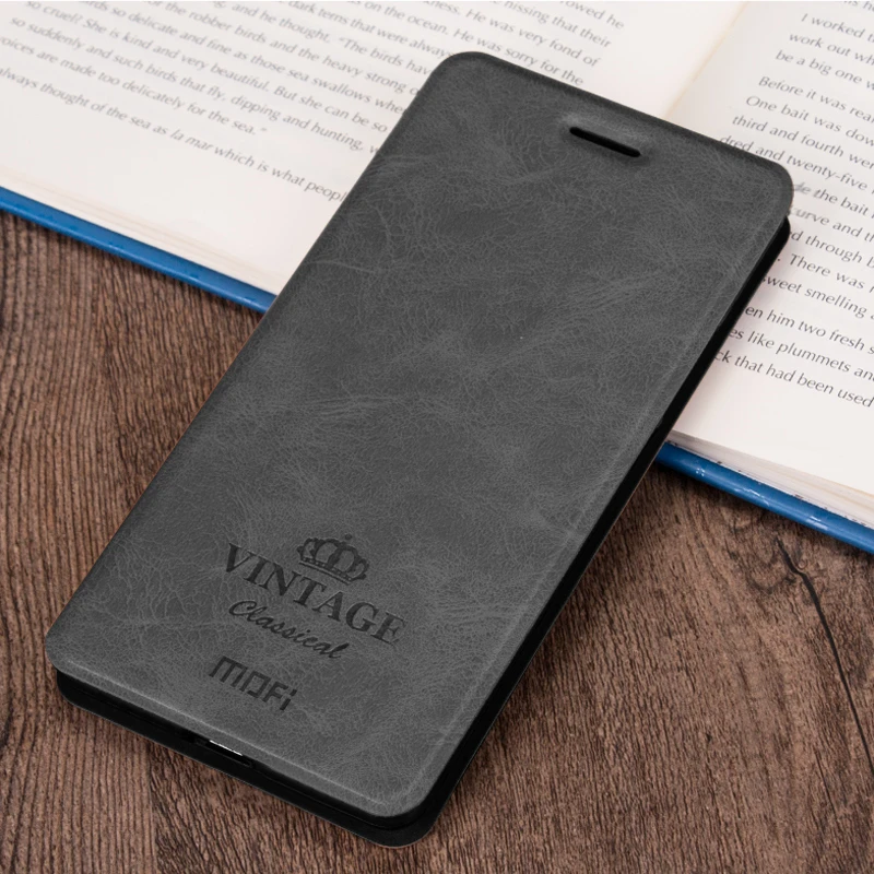Чехол MOFI для Xiaomi Redmi 6A 7A флип-чехол Note 7 Pro высококачественный кошелек кожаный