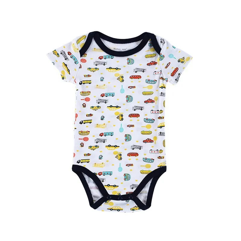 2015 Infantil Brazil Hot Sale Baby Bodysuit Newborn Baby Girl&Baby Boy Clothing Cartoon Animal Short Sleeve  Infant Overall Wear (2)
