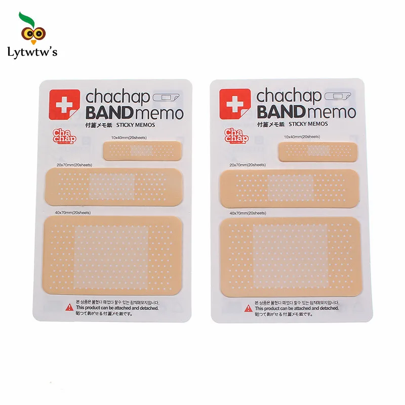 

10 Pieces Lytwtw's New Kawaii Memo Pad Stickers Sticky Notes Message Scratch Posted Schedule Bandage Office School Stationery