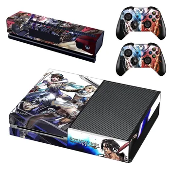 

Skin Sticker Decal For Xbox One Console and Kinect and 2 Controllers For Xbox One Skin Sticker - Soulcalibur VI