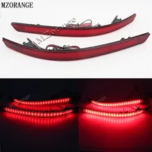 Car Accessories For Kia Optima K5 2011 2012 2013 Red Brake Tail Light LED Red Rear Bumper Reflector Lights Warning Stop Tail Fog
