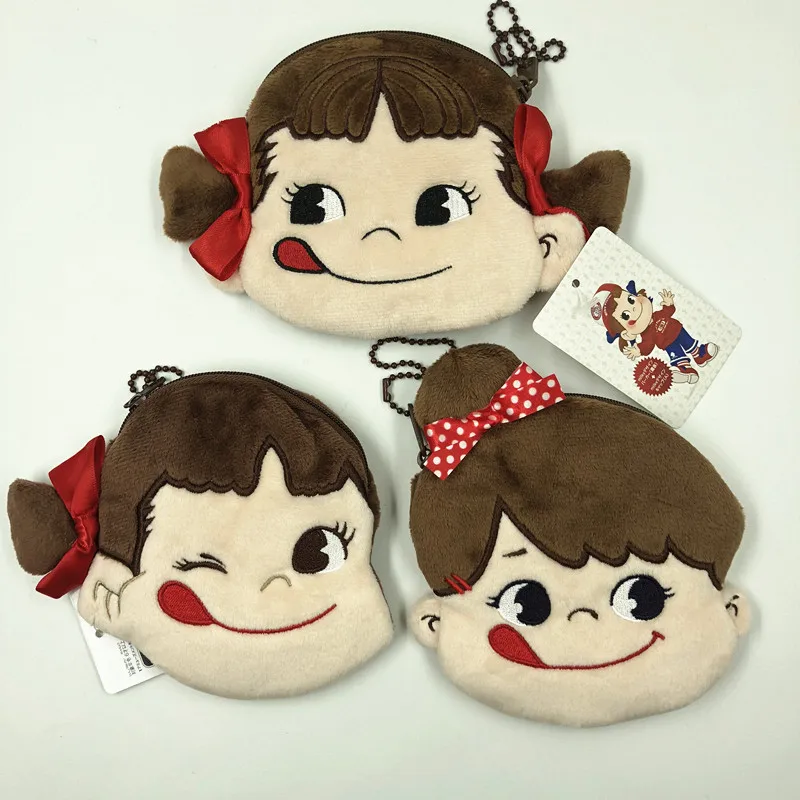Японский Кошелек для монет Fujiya Peko Girl Poko Boy 1 шт. кошелек унисекс