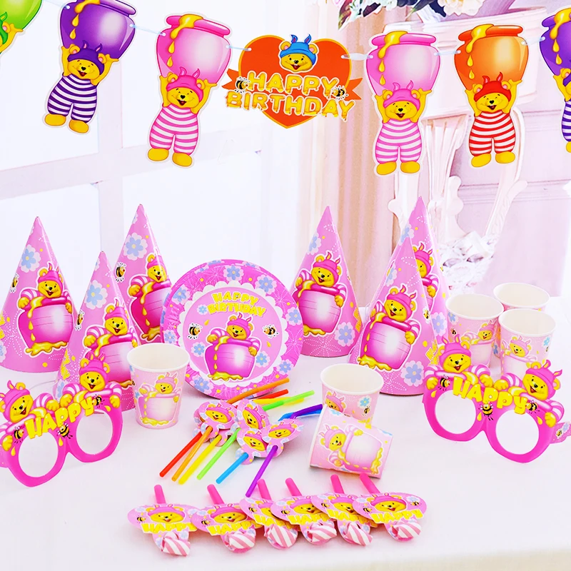 Children's birthday theme cutlery set party decoration disposable environmental protection | Дом и сад