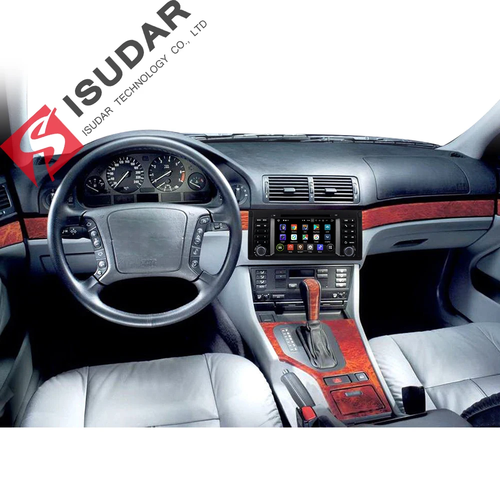 Isudar Штатная Автомагнитола мультимедиа1 Din на Android 8.1.0 с Сенсорным 7 Дюймовым