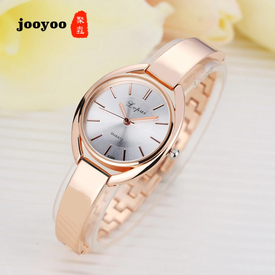 

Simple Ladies Quartz Watch Korean Fashion Casual Dress Watch Women Steel Belt Diamond Luxury Fashion Casual Watches Clock jooyoo