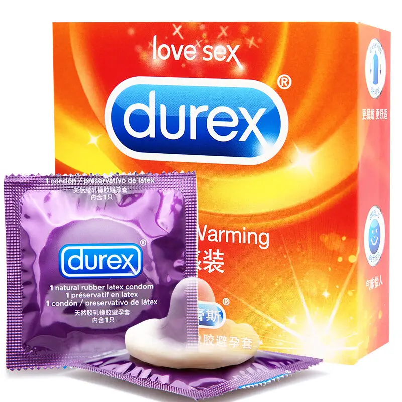 Презерватив Durex 4 стиля 3 шт X коробка Экстра смазанные долговечные спиральные