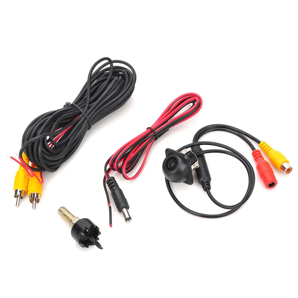 

Straw Hat Shape Universal Rear View Camera Parking Backup Monitor Night Vision CCD Waterproof 170 HD Color Image Auto Car Camera