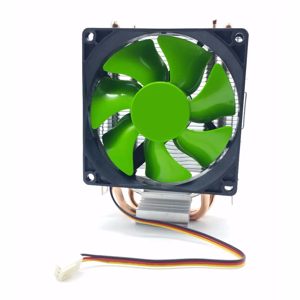 

3 Pin Desktop Computer PC 2 heatpipe Universal CPU Cooler computer CPU fan LGA775/LGA1150/1155/1156/LAGA1366,754/939/AM2/AM3
