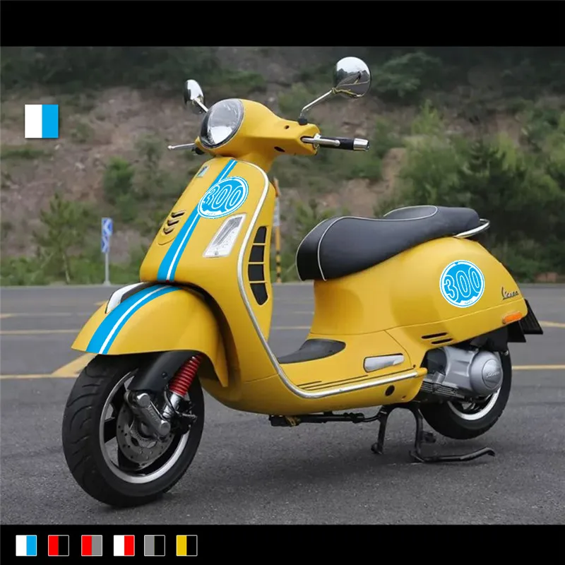 KODASKIN мотоциклетные виниловые наклейки рамка Декоративные наклейки для Vespa GTS 300 gts300