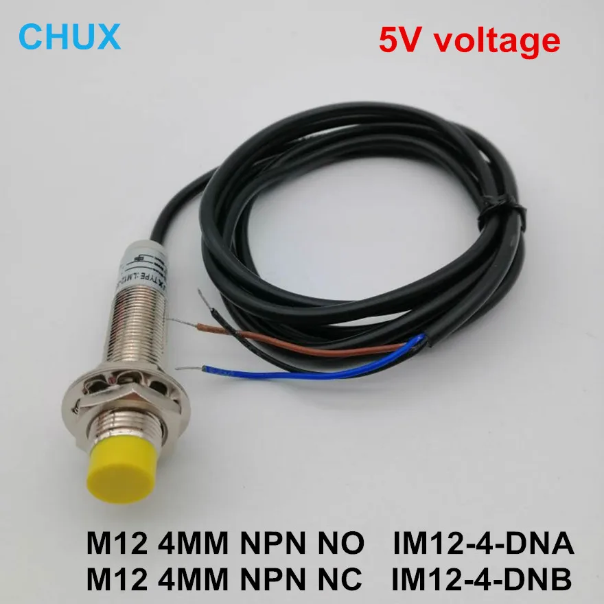 5v Proximity Switch Metal Npn Proximity Sensor Working Voltage 5v 3