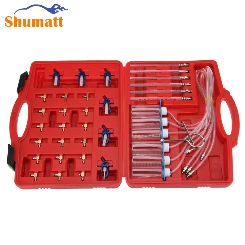 

Common Rail Fuel Oil Return Tester Set for Denso Injector Test Tool Kit  CRT028