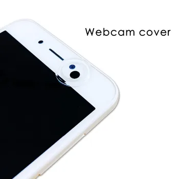 

Tempered Glass Webcam Cover Privacy Protection Shutter for Smartphone Laptop Desktop Camera Protector Cover Shield Anti-hacker
